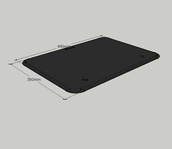 Brodski Prozor – dimenzija 490 x 360mm