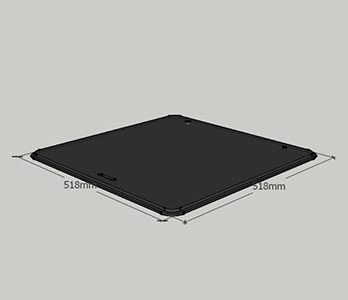 Brodski prozor – dimenzija 518x518mm