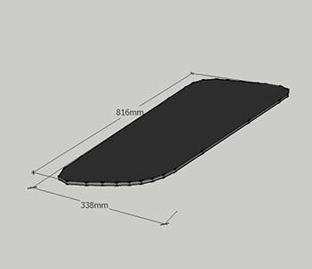 Mali bočni brodski prozor za Greben 710