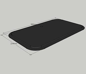 Brodski prozor – dimenzija 380x234mm