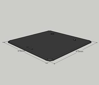 Brodski prozor – dimenzija 475x475mm