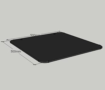 Brodski prozor – dimenzija 500x500mm – bez upusta