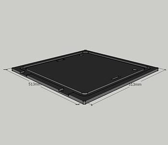Brodski prozor – dimenzija 513x513mm