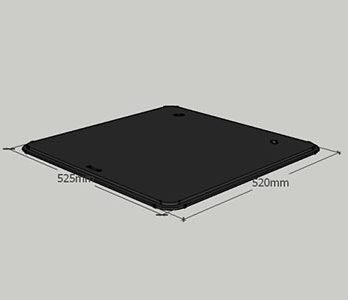 Brodski prozor – dimenzija 525x520mm