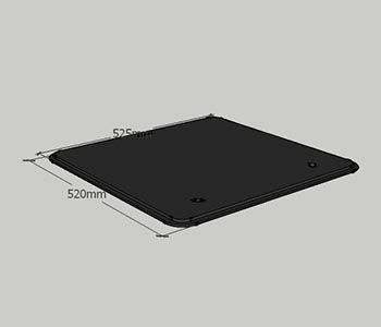 prozor 520 525mm right